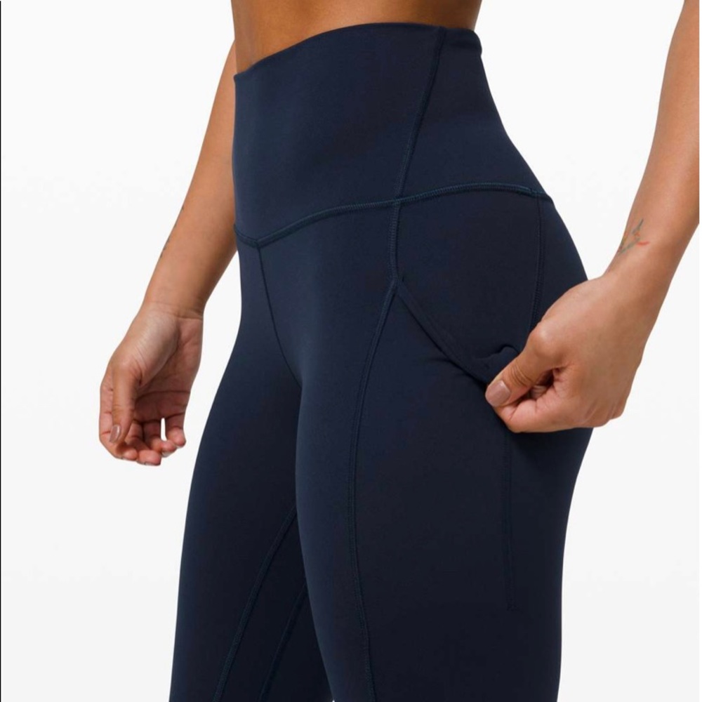 Lululemon Align High Rise Pant with Pockets 25" True Navy
